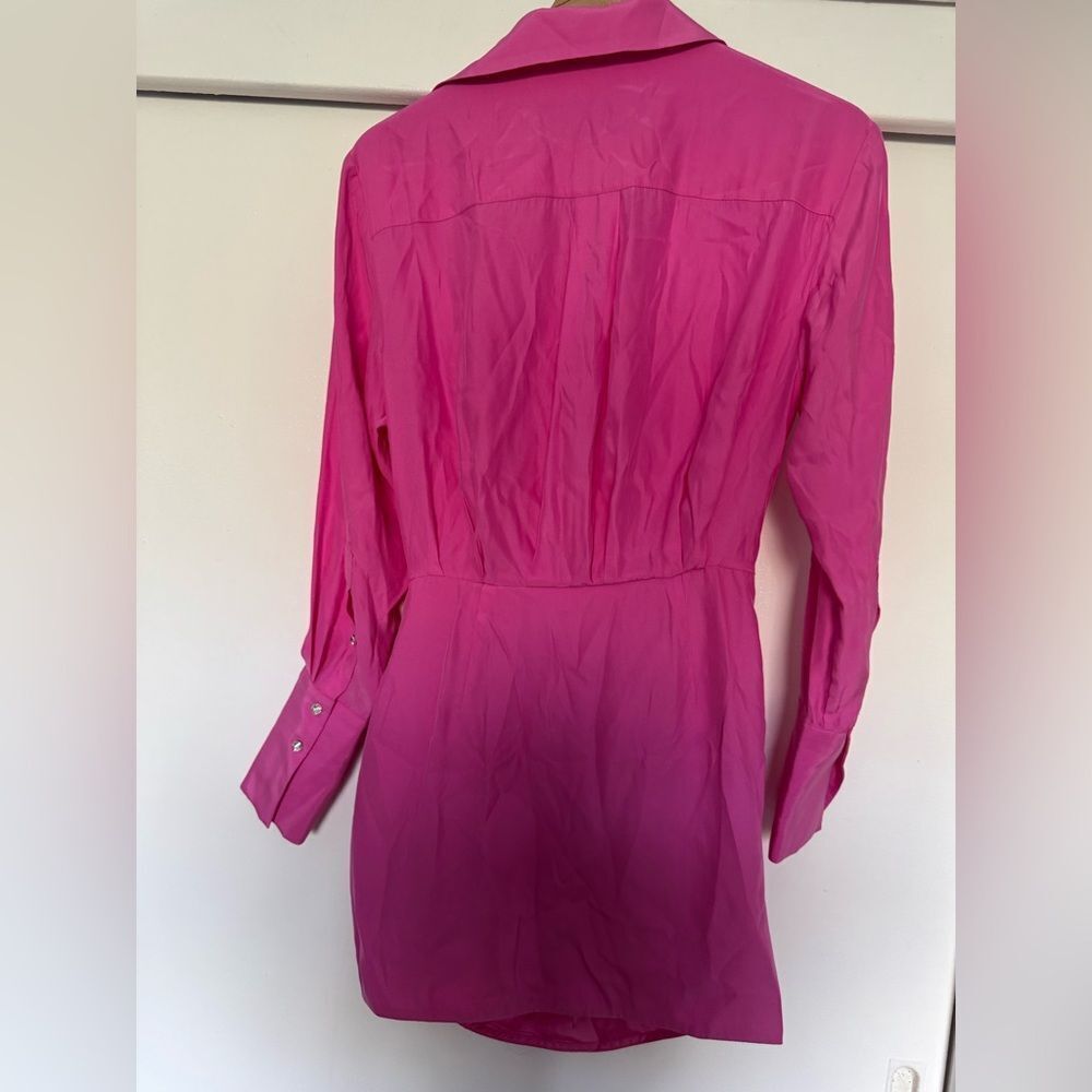Revolve x GAUGE81 Naha Mini Silk Dress Small - Picture 10 of 12